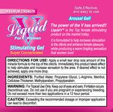 Liquid V Clitoral Stimulating Gel for Women 1 Packet Box Enhancers Female